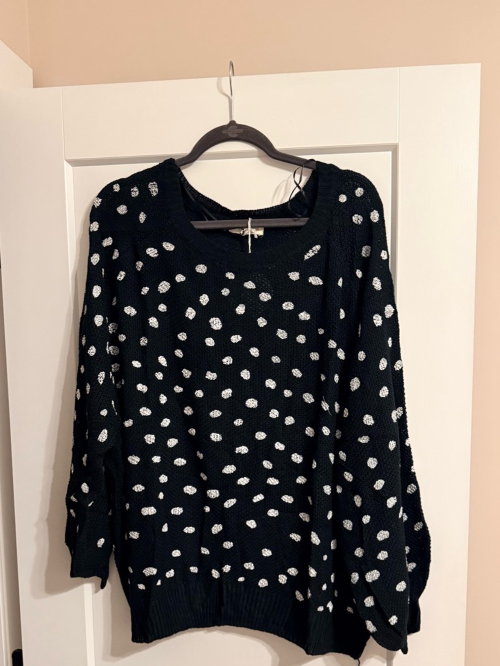 Umgee Polka Dot Sweater